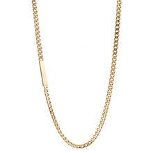 画像をギャラリービューアに読み込む, NSS870 STAINLESS STEEL NECKLACE WITH ID PLATE AAB CO..