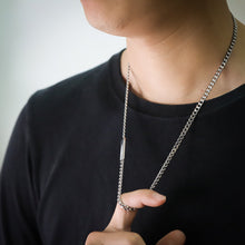 画像をギャラリービューアに読み込む, NSS870 STAINLESS STEEL NECKLACE WITH ID PLATE AAB CO..