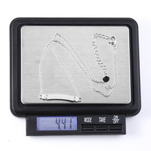 画像をギャラリービューアに読み込む, NSS891 STAINLESS STEEL NECKLACE WITH CZ AAB CO..