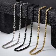 画像をギャラリービューアに読み込む, NSS905 STAINLESS STEEL ROPE CHAIN NECKLACE AAB CO..