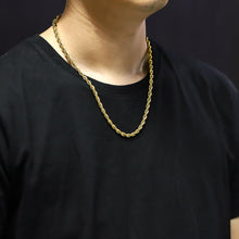 画像をギャラリービューアに読み込む, NSS905 STAINLESS STEEL ROPE CHAIN NECKLACE AAB CO..