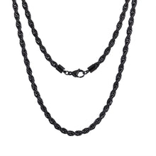 画像をギャラリービューアに読み込む, NSS905 STAINLESS STEEL ROPE CHAIN NECKLACE AAB CO..