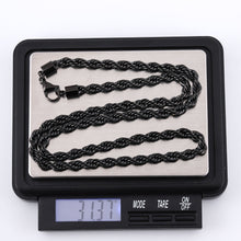 画像をギャラリービューアに読み込む, NSS905 STAINLESS STEEL ROPE CHAIN NECKLACE AAB CO..