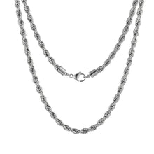 画像をギャラリービューアに読み込む, NSS905 STAINLESS STEEL ROPE CHAIN NECKLACE AAB CO..