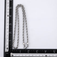 画像をギャラリービューアに読み込む, NSS905 STAINLESS STEEL ROPE CHAIN NECKLACE AAB CO..
