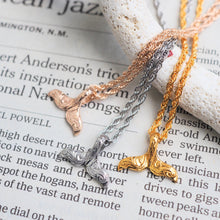 画像をギャラリービューアに読み込む, ミニホエールテールペンダント 【GPSS1680】《刻印可能》