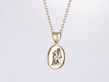 画像をギャラリービューアに読み込む, PSS1161 STAINLESS STEEL OVAL PENDANT AAB CO..