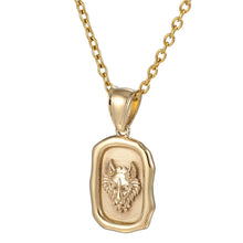 画像をギャラリービューアに読み込む, PSS1163 STAINLESS STEEL SQUARE PENDANT AAB CO..