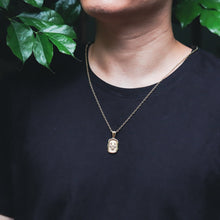 画像をギャラリービューアに読み込む, PSS1163 STAINLESS STEEL SQUARE PENDANT AAB CO..