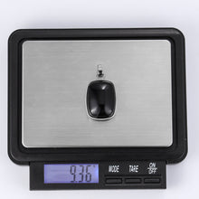 画像をギャラリービューアに読み込む, PSS1169 STAINLESS STEEL OVAL PENDANT WITH NATURAL STONE AAB CO..