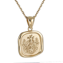 画像をギャラリービューアに読み込む, PSS1183 STAINLESS STEEL SQUARE PENDANT AAB CO..