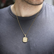 画像をギャラリービューアに読み込む, PSS1183 STAINLESS STEEL SQUARE PENDANT AAB CO..