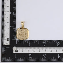 画像をギャラリービューアに読み込む, PSS1183 STAINLESS STEEL SQUARE PENDANT AAB CO..