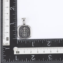 画像をギャラリービューアに読み込む, PSS1183 STAINLESS STEEL SQUARE PENDANT AAB CO..