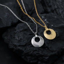 画像をギャラリービューアに読み込む, PSS1217 DAMASCUS STEEL PENDANT IN ROUND SHAPE AAB CO..