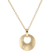 画像をギャラリービューアに読み込む, PSS1217 DAMASCUS STEEL PENDANT IN ROUND SHAPE AAB CO..