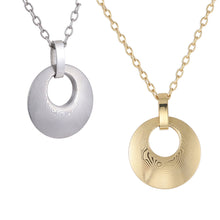 画像をギャラリービューアに読み込む, PSS1217 DAMASCUS STEEL PENDANT IN ROUND SHAPE AAB CO..