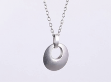 画像をギャラリービューアに読み込む, PSS1217 DAMASCUS STEEL PENDANT IN ROUND SHAPE AAB CO..