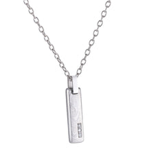 画像をギャラリービューアに読み込む, PSS1219 DAMASCUS STEEL PENDANT WITH CZ AAB CO..