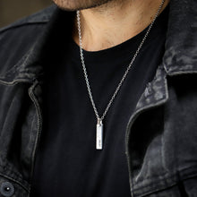 画像をギャラリービューアに読み込む, PSS1219 DAMASCUS STEEL PENDANT WITH CZ AAB CO..