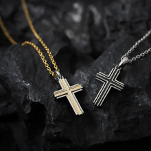 画像をギャラリービューアに読み込む, PSS1227 STAINLESS STEEL CROSS PENDANT AAB CO..
