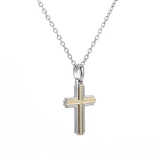 画像をギャラリービューアに読み込む, PSS1227 STAINLESS STEEL CROSS PENDANT AAB CO..