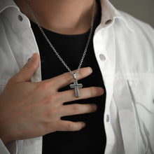 画像をギャラリービューアに読み込む, PSS1227 STAINLESS STEEL CROSS PENDANT AAB CO..