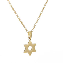 画像をギャラリービューアに読み込む, PSS1228 STAINLESS STEEL STAR OF DAVID PENDANT AAB CO..