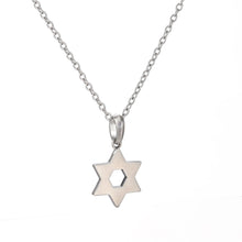 画像をギャラリービューアに読み込む, PSS1228 STAINLESS STEEL STAR OF DAVID PENDANT AAB CO..