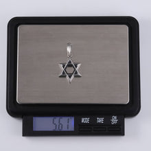 画像をギャラリービューアに読み込む, PSS1228 STAINLESS STEEL STAR OF DAVID PENDANT AAB CO..