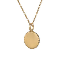 画像をギャラリービューアに読み込む, PSS1235 STAINLESS STEEL ROUND PENDANT WITH EVIL EYE DESIGN AAB CO..