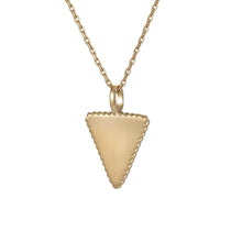 画像をギャラリービューアに読み込む, PSS1238 STAINLESS STEEL TRIANGULAR PENDANT WITH EPOXY AAB CO..