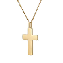 画像をギャラリービューアに読み込む, PSS1245 STAINLESS STEEL CORSS PENDANT WITH CZ AAB CO..