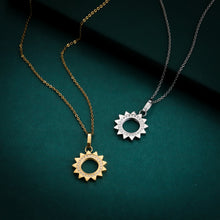 画像をギャラリービューアに読み込む, PSS1261 STAINLESS STEEL PENDANT WITH CZ AAB CO..