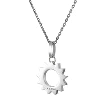 画像をギャラリービューアに読み込む, PSS1261 STAINLESS STEEL PENDANT WITH CZ AAB CO..