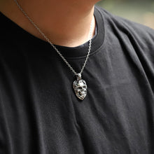 画像をギャラリービューアに読み込む, PSS1262 STAINLESS STEEL SKULL PENDANT AAB CO..