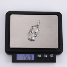 画像をギャラリービューアに読み込む, PSS1263 STAINLESS STEEL SKULL PENDANT AAB CO..