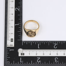 画像をギャラリービューアに読み込む, RSS1033 STAINLESS STEEL OVAL SIGNET RING AAB CO..