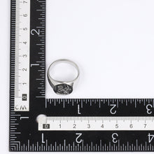 画像をギャラリービューアに読み込む, RSS1033 STAINLESS STEEL OVAL SIGNET RING AAB CO..