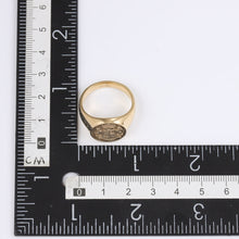 画像をギャラリービューアに読み込む, RSS1034 STAINLESS STEEL ROUND SIGNET RING AAB CO..