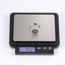 画像をギャラリービューアに読み込む, RSS1034 STAINLESS STEEL ROUND SIGNET RING AAB CO..