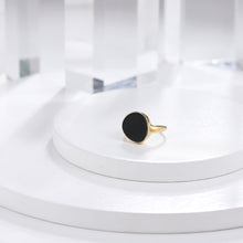 画像をギャラリービューアに読み込む, RSS1042 STAINLESS STEEL RING WITH EPOXY AAB CO..