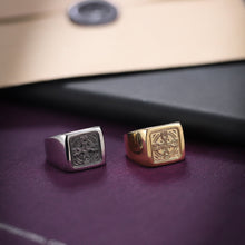 画像をギャラリービューアに読み込む, RSS1054 STAINLESS STEEL SQUARE RING AAB CO..