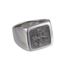 画像をギャラリービューアに読み込む, RSS1054 STAINLESS STEEL SQUARE RING AAB CO..