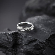 画像をギャラリービューアに読み込む, RSS1068 STAINLESS STEEL RING WITH CASTING STONE EFFECT AAB CO..
