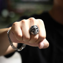 画像をギャラリービューアに読み込む, RSS1073 STAINLESS STEEL SKULL RING AAB CO..