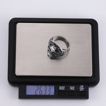 画像をギャラリービューアに読み込む, RSS1073 STAINLESS STEEL SKULL RING AAB CO..