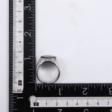 画像をギャラリービューアに読み込む, RSS1077 STAINLESS STEEL RING WITH FORGED CARBON AAB CO..