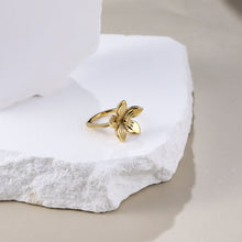 画像をギャラリービューアに読み込む, RSS1078 STAINLESS STEEL FLOWER RING AAB CO..