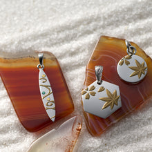 画像をギャラリービューアに読み込む, 漆加工★サーフボードペンダント 【GPSS756.U】